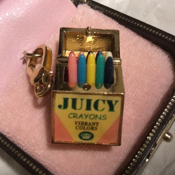 New Juicy couture crayon box charm - Picture 1 of 5